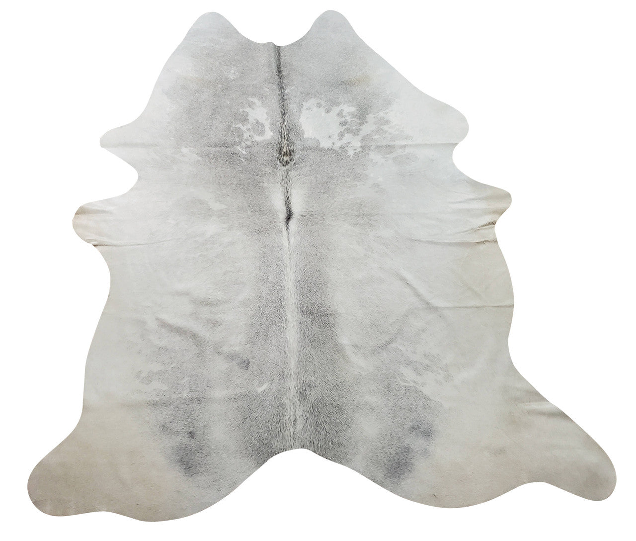 A light gray cowhide rug on a budget will pull a space toghter and make it look special, natural, real and great in high traffic areas.