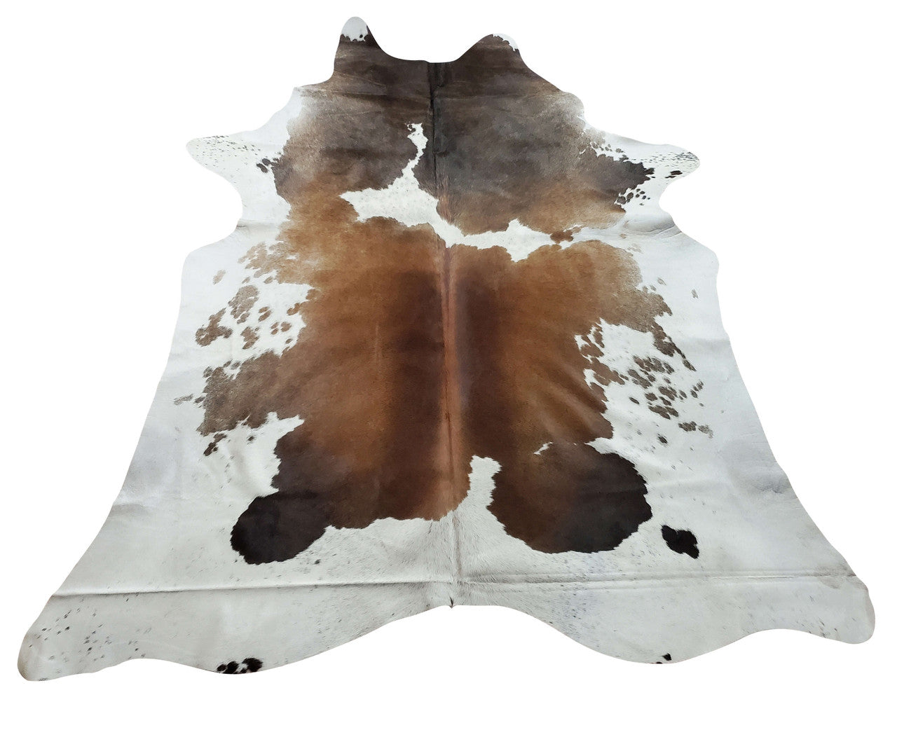 This is large cowhide rug in search of modern living room with a rustic interior or a perfect addition for your man cave in Longueuil
