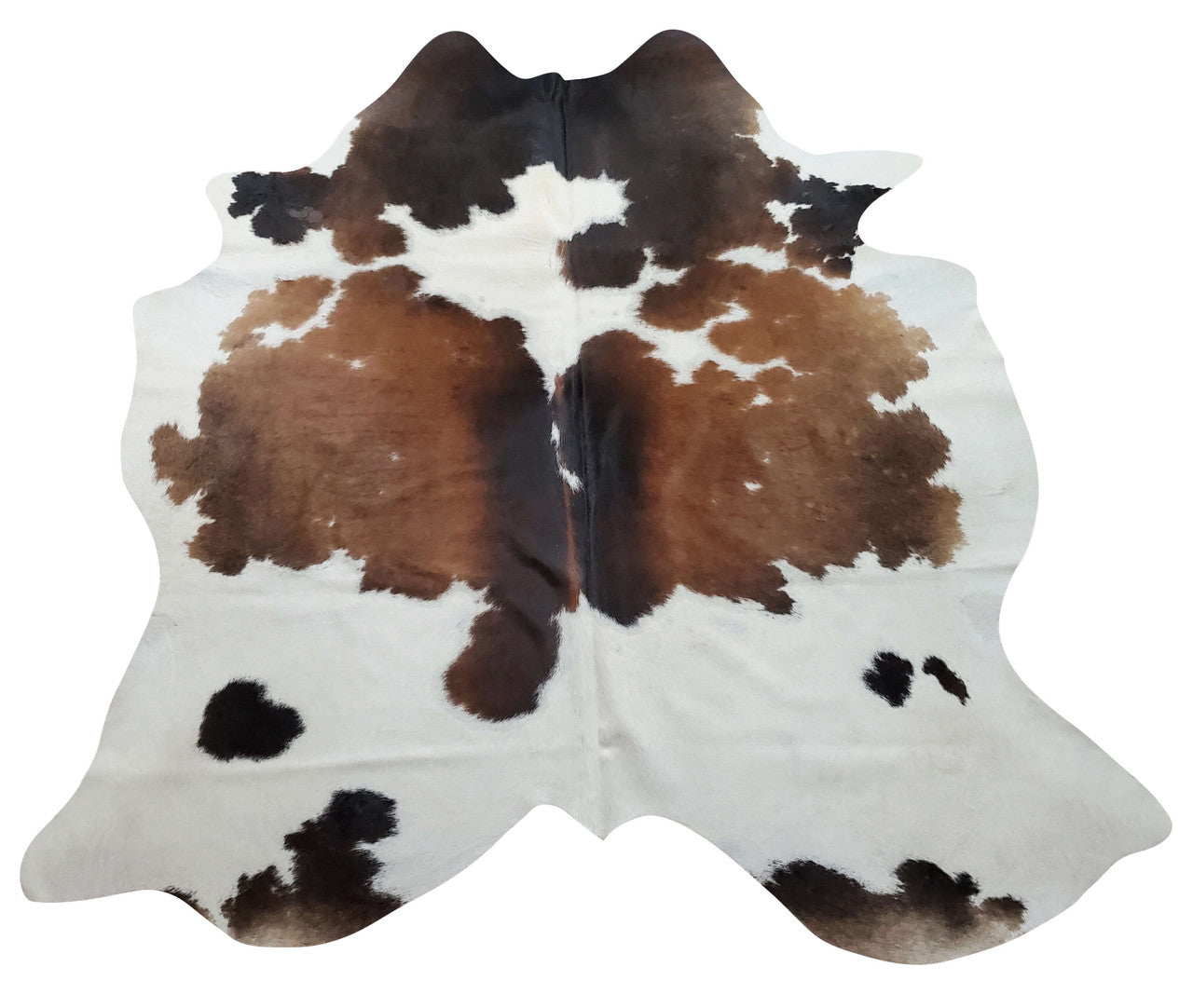 I love the beautiful new tricolor cowhide rug I bought! The piece is perfect and the colours are vibrant. My delivery arrived in under 2 days, which was very quick!
