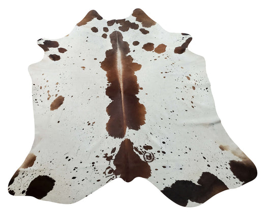 This cowhide rug will be a great addition to your living room, it will add a bit of sophistication, top Brazilian skin rugs, beautiful, nice sheen. 
