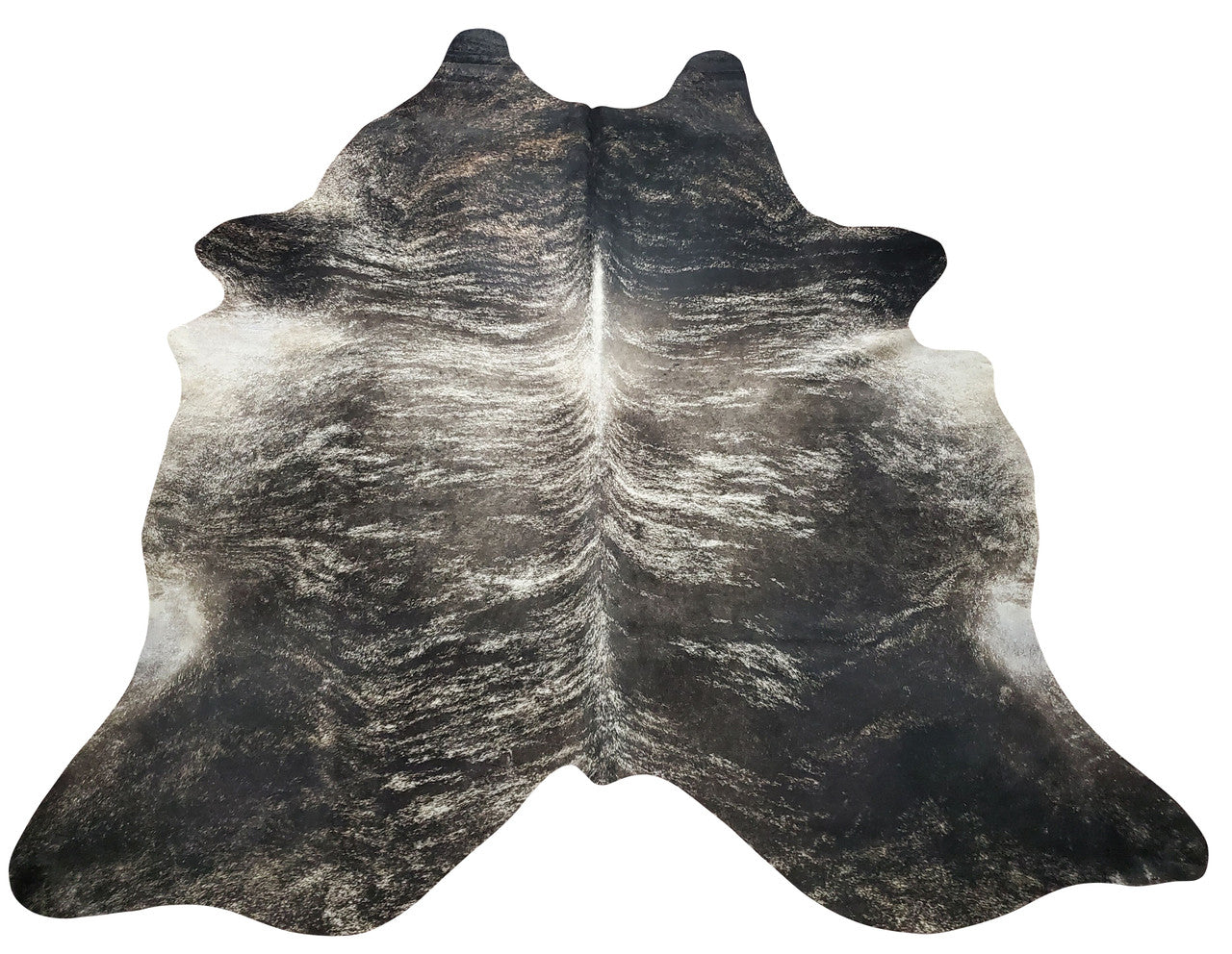 Brindle cowhide rugs if chooses correctly and in large size is great to mix all the key pieces of furniture in the room, from fireplace mantel to entryway decor.