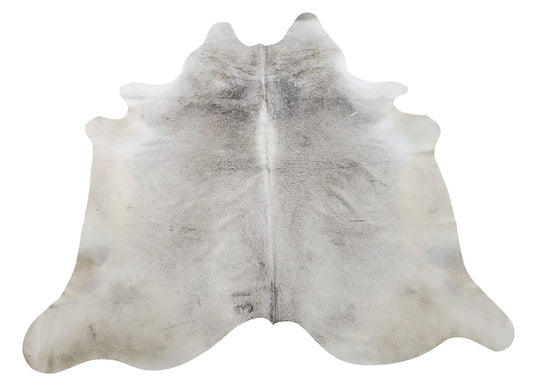 Large gray cowhide rug one of our best seller and rare pattern in brindle pattern. All our large cowhide rugs for sale are real, natural and authentic Orangeville
