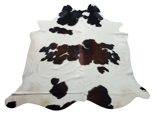 How wonderful is this chocolate brown cowhide rug, which looks awesome on the back of a chair, hand picked for unique pattern, lots of stunning reviews
