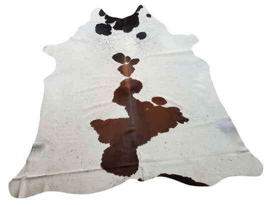 The combination of natural black and white gives a luxurious feel cowhide rugs are handpicked from unique pattern, size and shape, no need for rug pad

