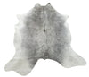 The quality of this grey cow skin rug is great. It's incredibly cushy and soft. The gray bases are vibrant. It's so incredibly soft, in fact, I have a hard time keeping my Chihuahua off of it.