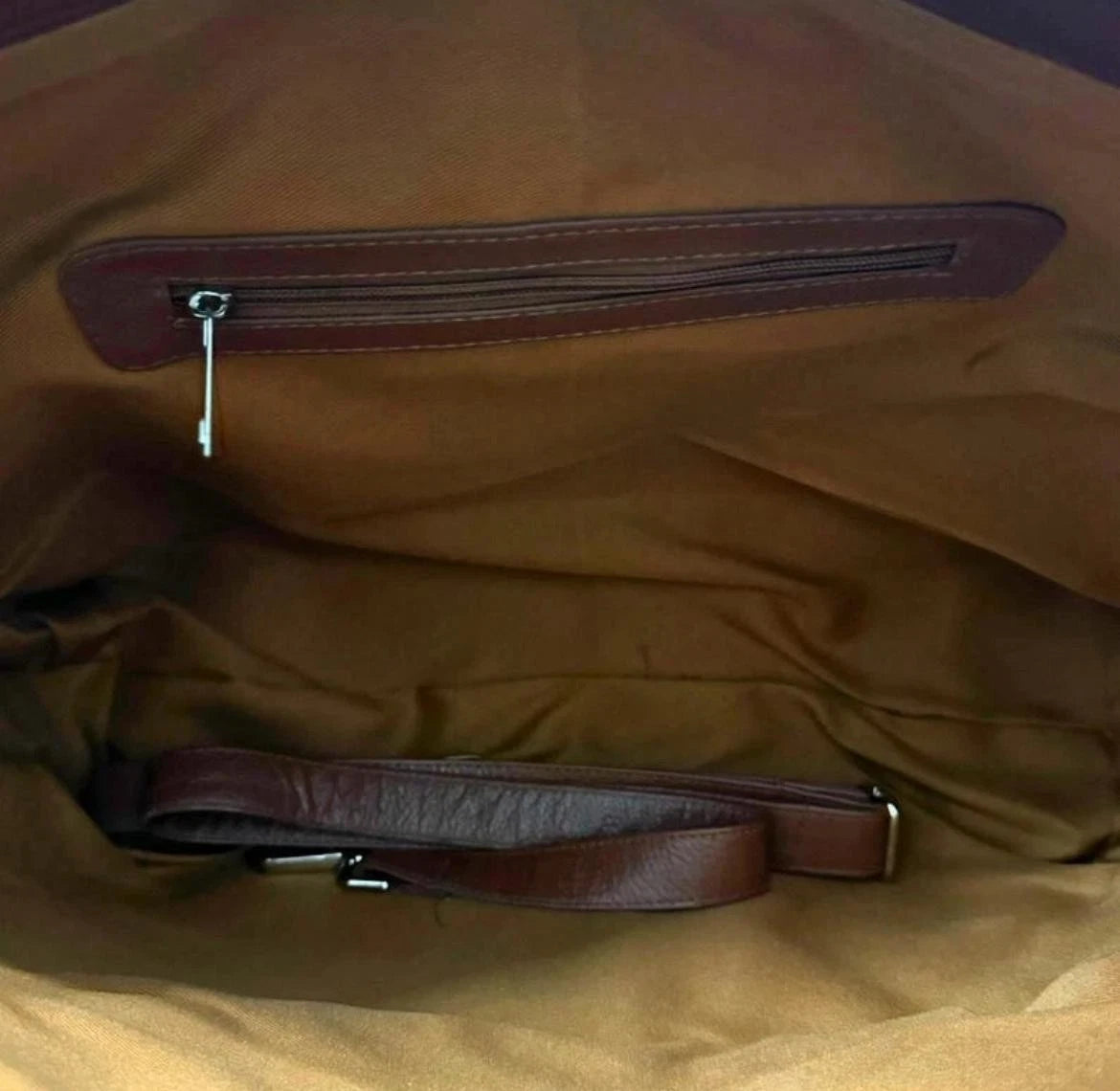 Western cowhide hair on leather tote bag