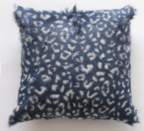 Goat skin is the perfect material for a cushion cover. It is soft and smooth, yet durable and long lasting, it will add a touch of luxury to any room.