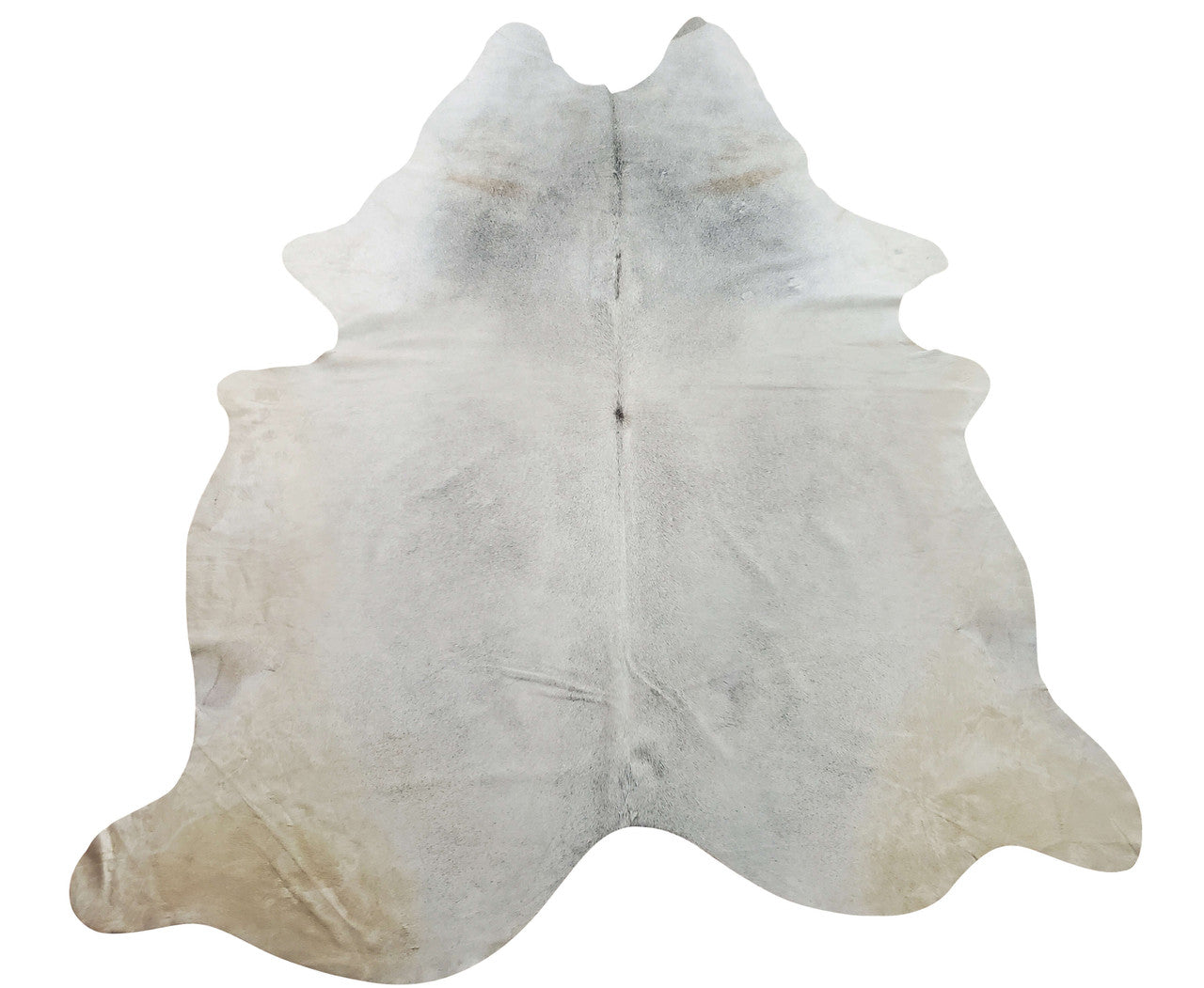 Real taupe cowhide rug, a very simple contemporary color, adds a lovely effect to the living room, splashes the room with natural, real and exotic life.