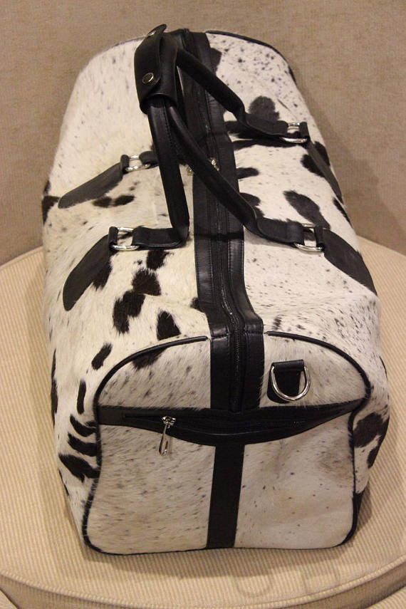 Real Cowhide Clutch Purse, perfect for your travel or gym.