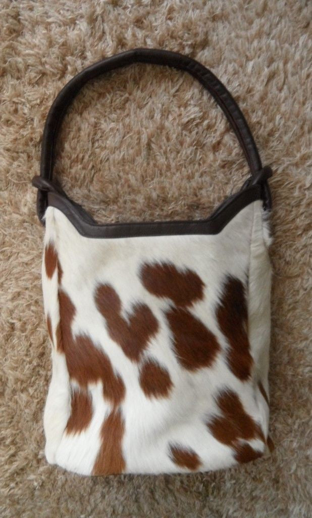 Cowhide Cross Body Purse