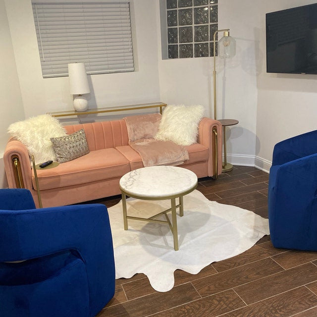 Discover unique, natural cowhide rugs sourced from Canada. Choose from a variety of high-quality hides and add warmth, texture, and style to your home.