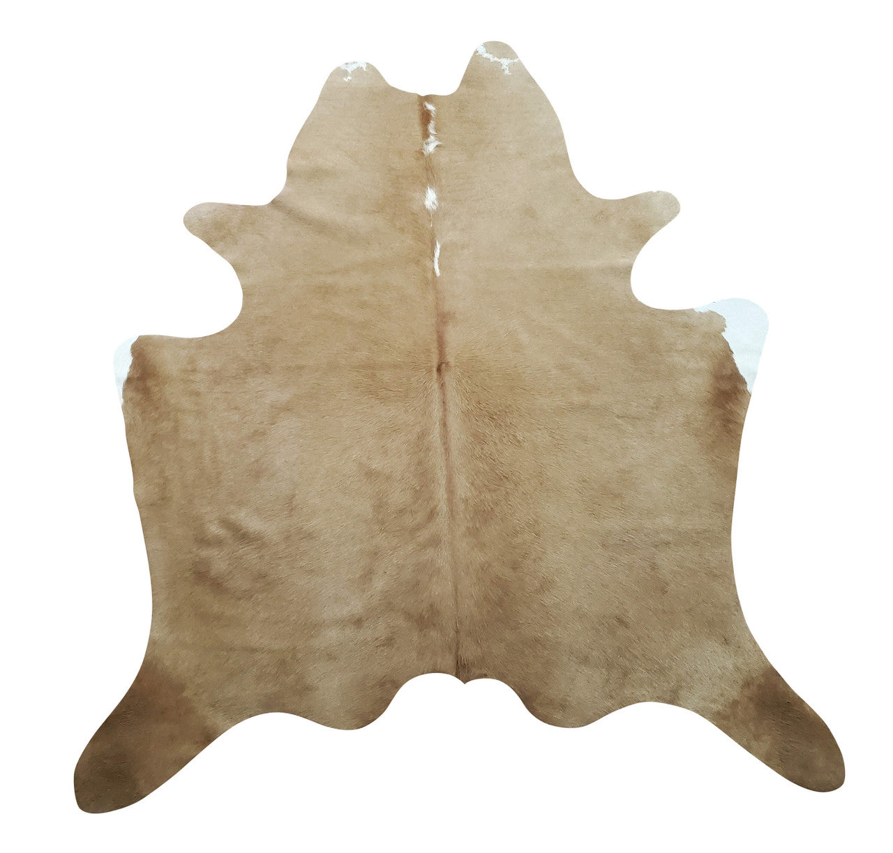 We are so in love with extra small cowhide rug! It is the perfect addition to our nursery. The natural color and real texture