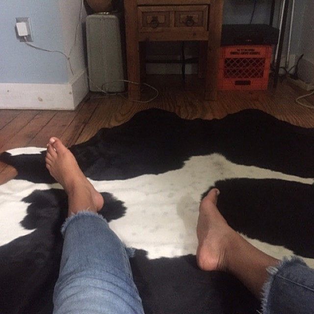 Where to use cowhide rug Canada
