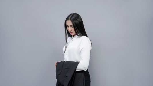 a woman holding a briefcase