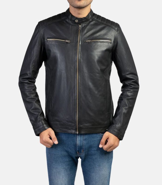 black jackets leather jackets for men