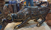 Brass Bull Statue Wall Street Inspired Decor