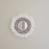 Boho Feather and Sea Shell Mirror