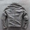 Men's retro cowhide workwear jacket