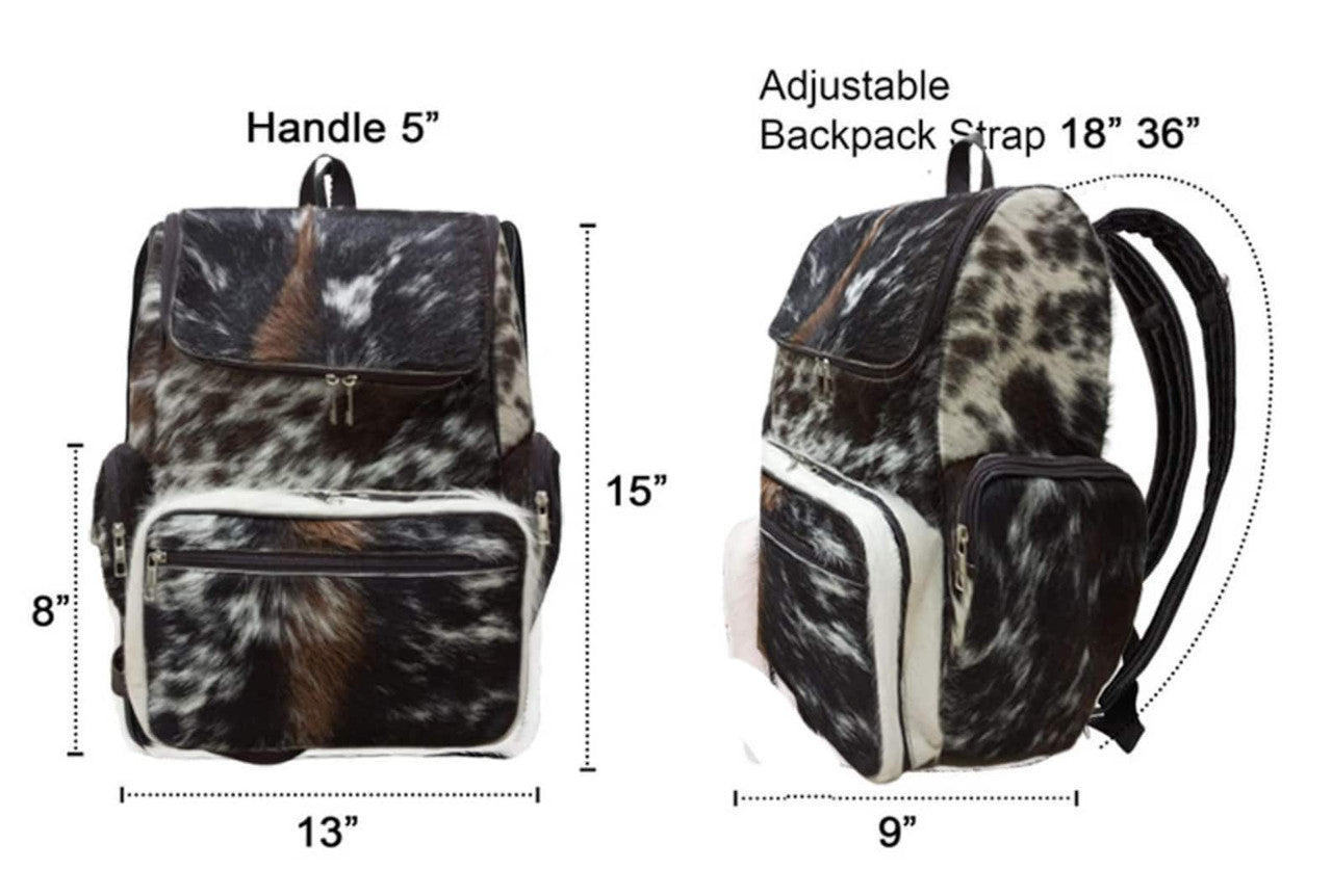 Cowhide Backpack Speckled