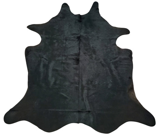 This black cowhide rug will be the heart of the home, it will make the space the best place to kick back and relax, surrounded by the loved ones and pets. 