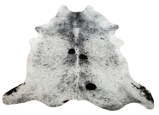 I just received this beautiful salt and pepper cowhide rug and its  beyond exotic, luxury feeling and softness makes it one of a kind.  

Our medium cowhide rugs are not artificially colored but are 100% natural.

This salt and pepper cowhide rug is one of a kind black and white, its beautiful, soft and it will certainly look great in any French kitchen or rustic living room. 


You will be really impressed with the quality of this black white salt pepper cowhide rug, you can use it on your wall or wrap it 