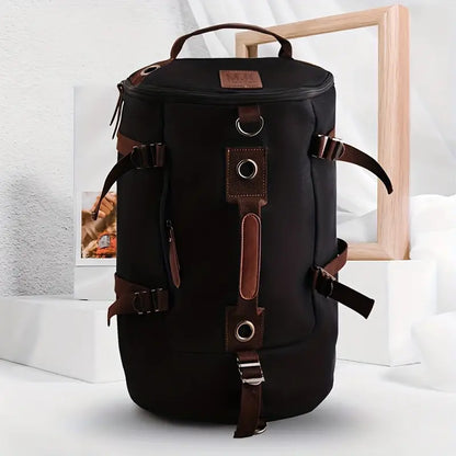 mens canvas rucksack backpack