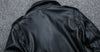Men’s Heavy Cowhide Black Biker Jacket