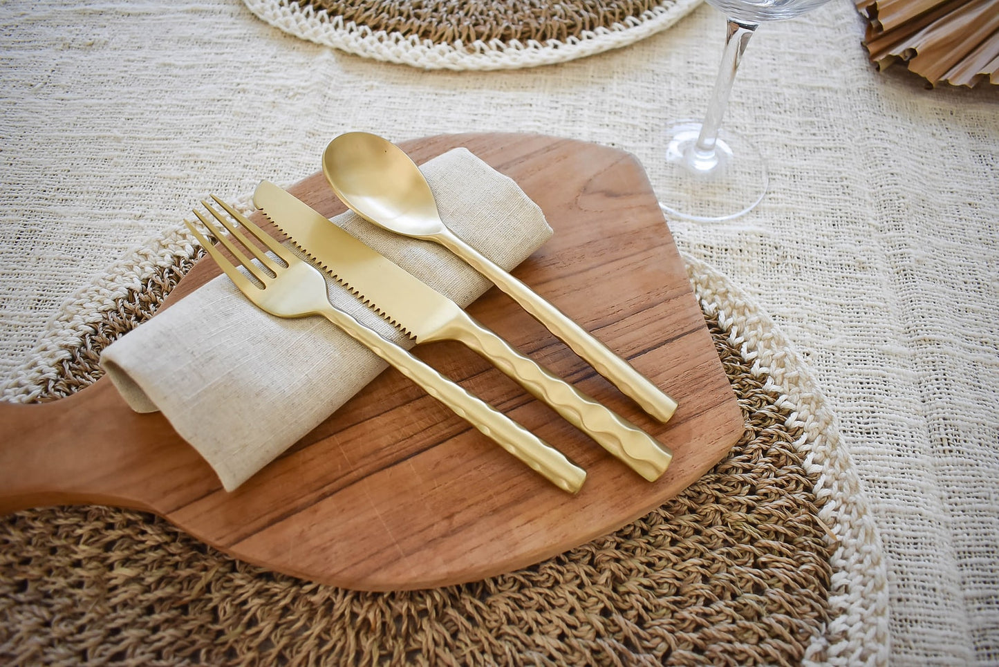 Cutlery Set made of brass