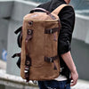 mens canvas rucksack backpack