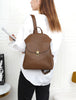 Real leather backpack bags for womens