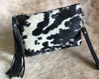 Cowhide Clutch Envelope Style