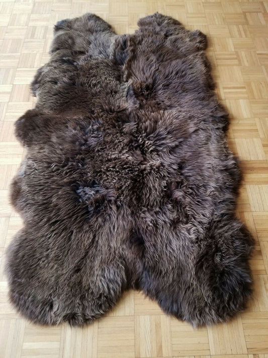 Brown Sheep Skin Rug Canada