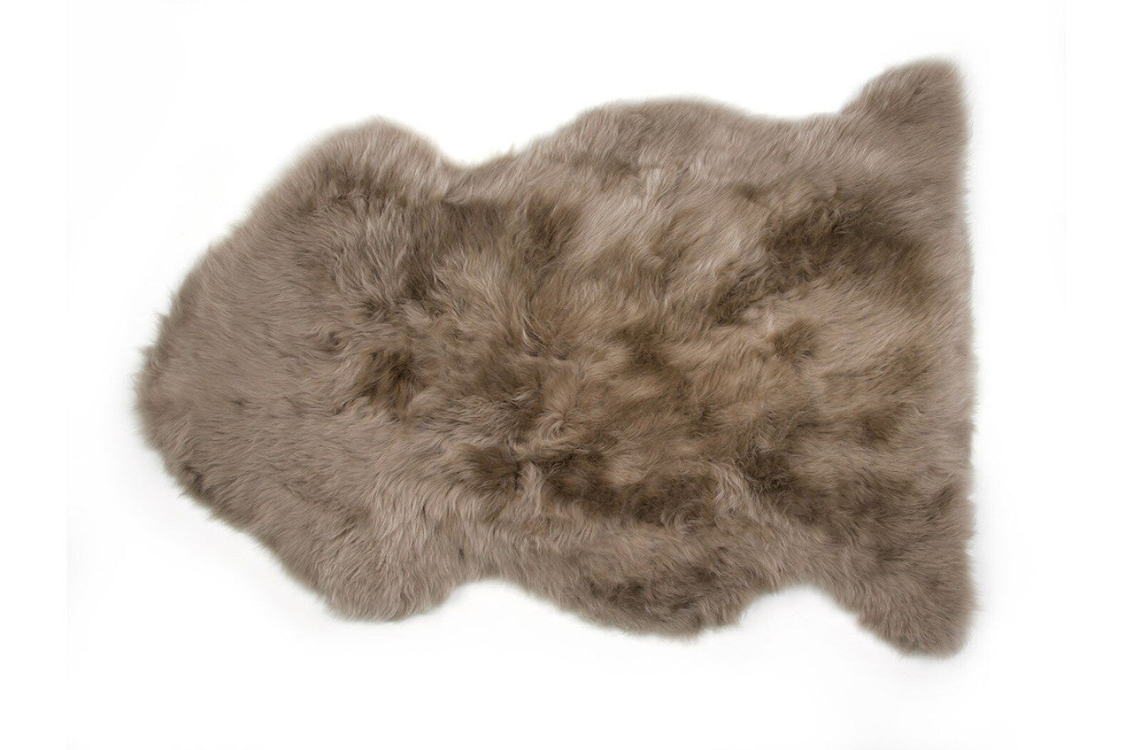 Natural Icelandic Taupe Sheepskin Rug