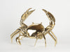 Brass Crab Statue Table Decor