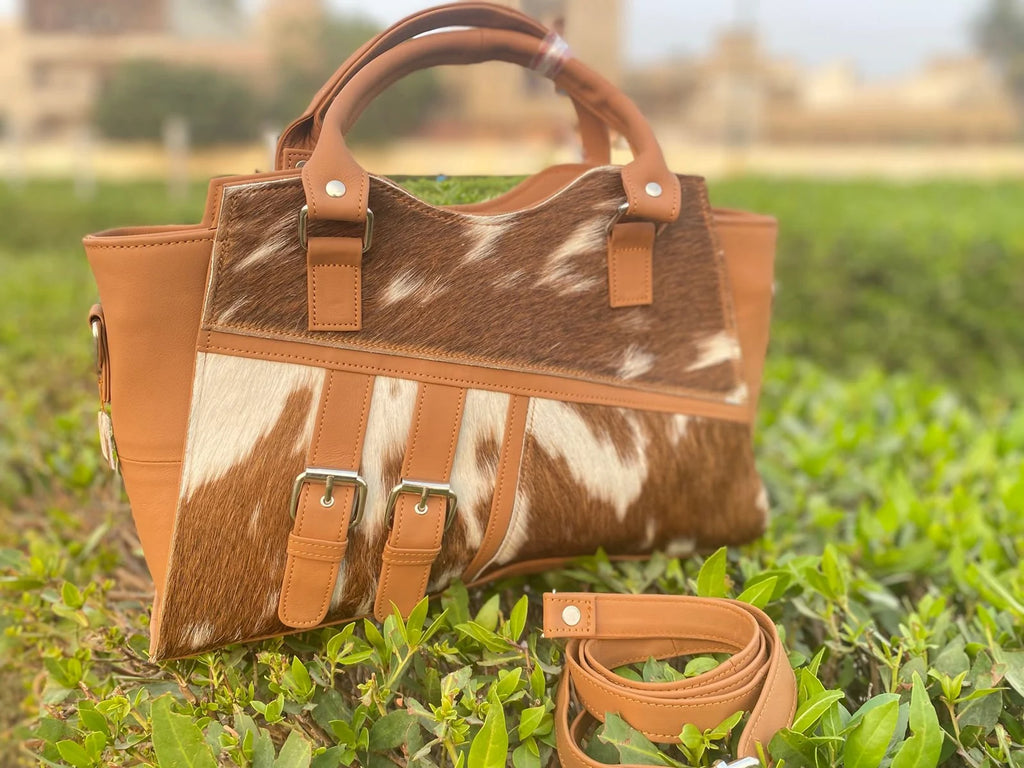 New style women cowhide shoulder bag