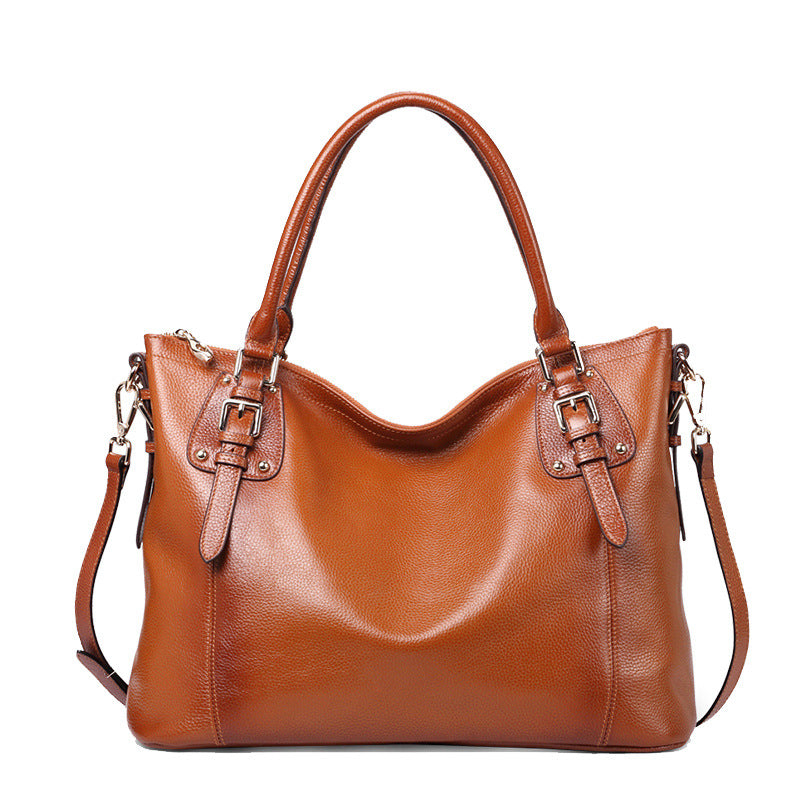 Women Leather Large Tote Bag Office