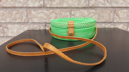 Rattan cross body bag Canada