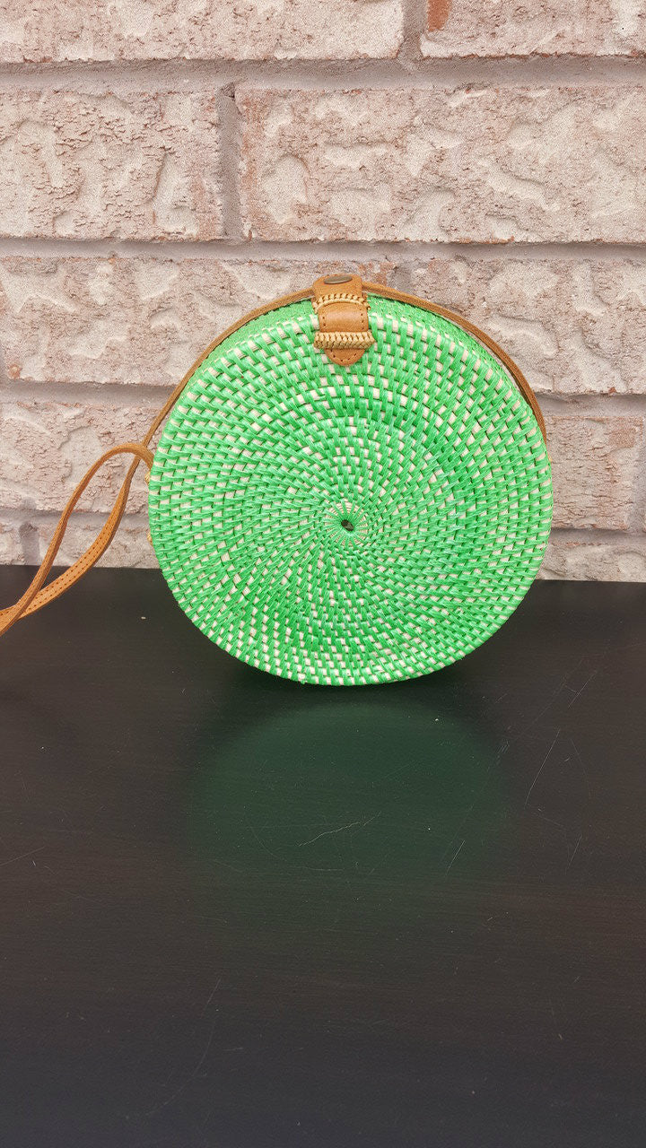 Rattan Basket Bag