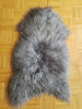 Genuine Natural Icelandic Dyed Grey Sheepskin Rug