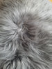 Genuine Natural Icelandic Dyed Grey Sheepskin Rug