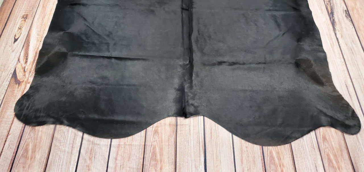 All of these black cowhide rugs are natural, real and authentic. These are the best cowhides, we at decorhut.ca make sure each black cow rug is hand-picked and carefully inspected.
