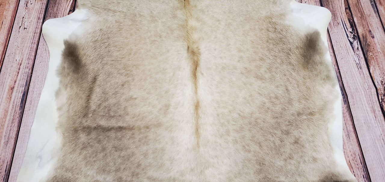 Bring a touch of luxury to your home with this beautiful Brazilian large chevron cowhide rug. Enjoy its superb quality & unique design for years to come! 