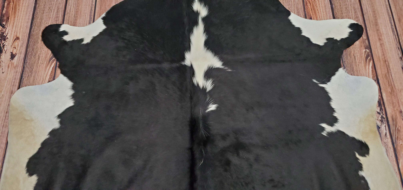 Holstein Cowhide Rug 7.3ft x 6.6ft