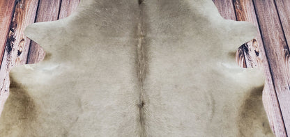 Create a beautiful and one-of-a-kind neutral space with luxurious Champagne Cowhide Rugs! These rugs are incredibly soft and smooth, perfect for any home décor.