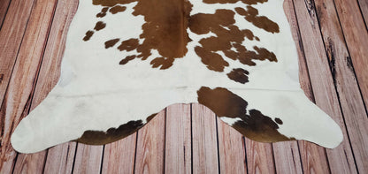Large Tricolor Cow Hide Rug