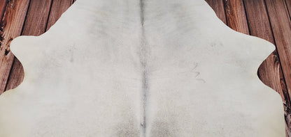 Exotic Grey Cowhide Rug 7.6ft x 5.8ft