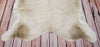 Brazilian Large Beige Cowhide Rug 7ft x 6ft