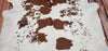 Dark Brown Speckled Cowhide Rug 7.6ft X 7ft
