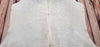 Light Grey White Cowhide Rug 7.3ft x 6.2ft