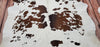 Medium Cowhide Rug Spotted Tricolor 7.4ft x 6.8